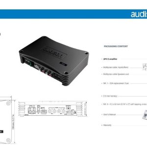 آمپلی فایر اودیسون Audison AP4D