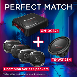 امپلی فایر پایونیر Pioneer GM-DC874